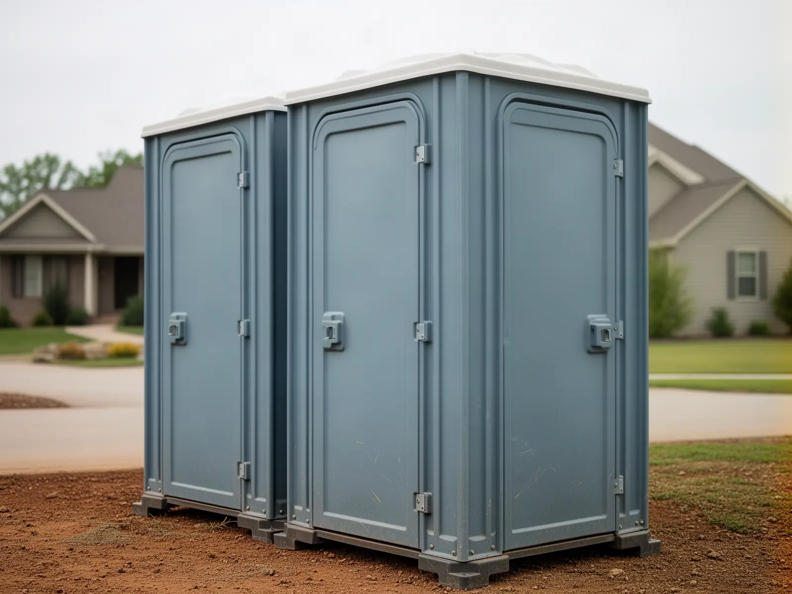 Clean porta potty unit from Gus & Will's Porta Potty Rental in Dorchester, MA